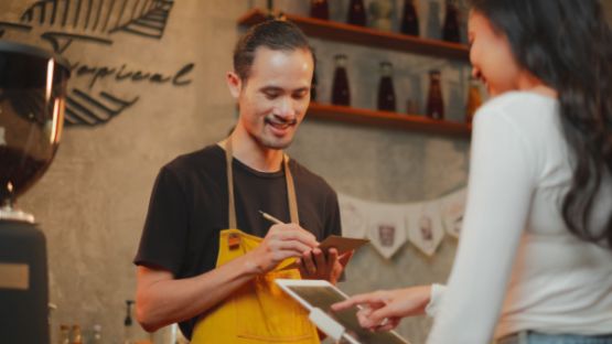 Terminal de paiement tactile : la problématique des personnes aveugles